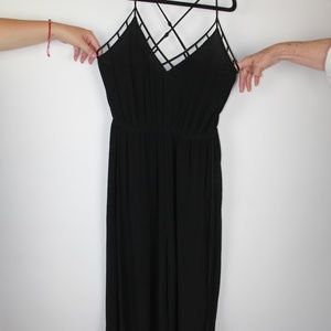 ECOTE BY UO Lattice Spliced Wide Leg Jumpsuit